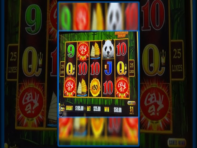 Bonus in Bonus PAID JACKPOT on High Limit Panda Magic Dragon Link Slot