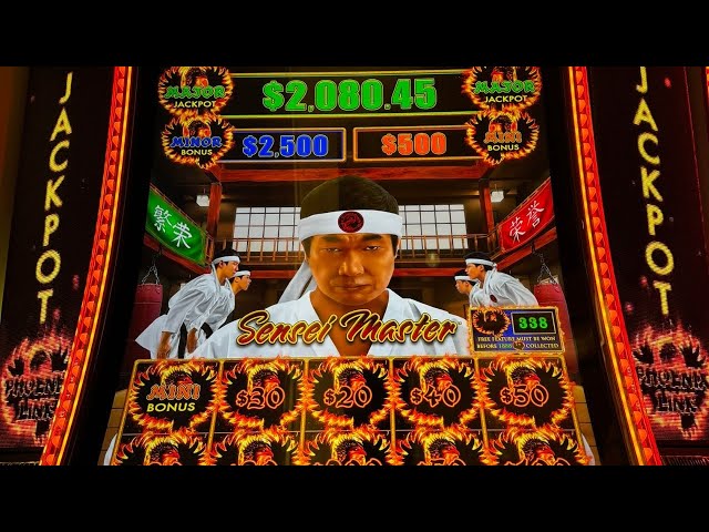 CRAZY JACKPOTS ON PHOENIX LINK | SENSEI MASTER!!! BEST NEW SLOT MACHINE THIS YEAR.