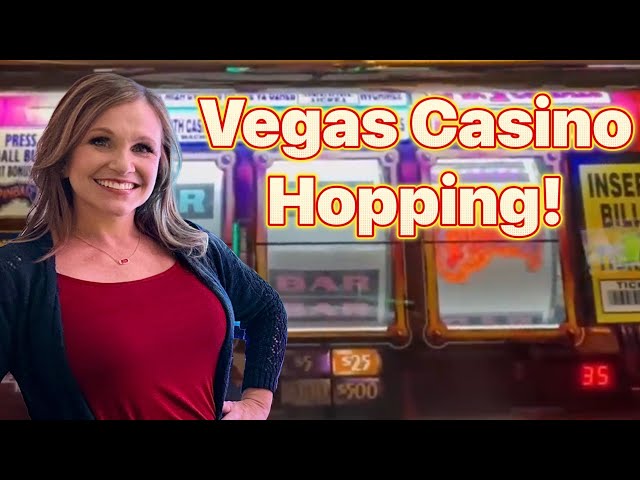 Casino Hopping in Las Vegas Looking for Classic Old School Slot Machines