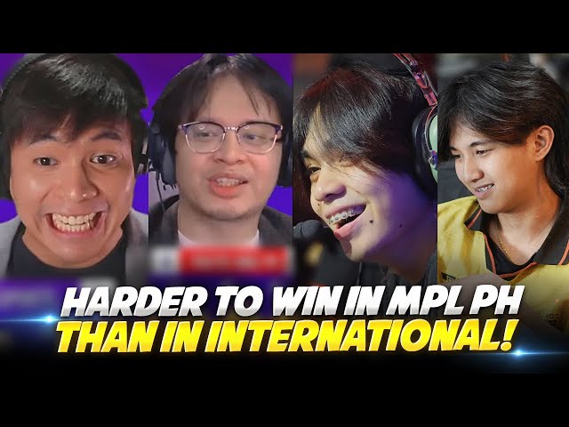 Casters Spitting FACTS!? “It’s HARD to WIN in MPL PH than in INTERNATIONAL Tournament”