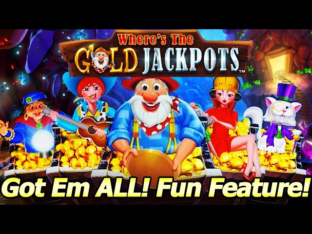 Claim Jumped Them All! All Prizes Won in Where’s The Gold Jackpots slot at Green Valley Ranch Casino