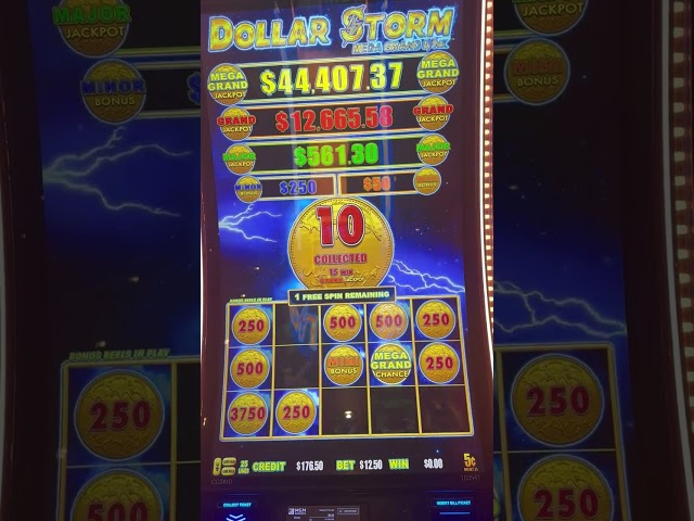 DOLLAR STORM MEGA GRAND CHANCE! #slots #casino #jackpot