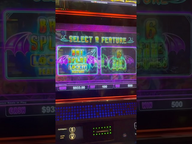 HALLOWEEN SLOT! Cats Hats and Bats Slot Bonus!! #slots #casino #jackpot #slot #gambling #slotmachine