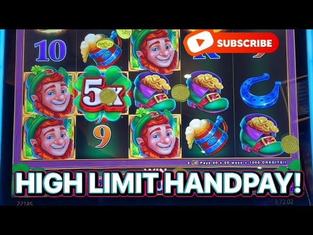 HIGH LIMIT SLOT PLAY WITH HAND PAY!