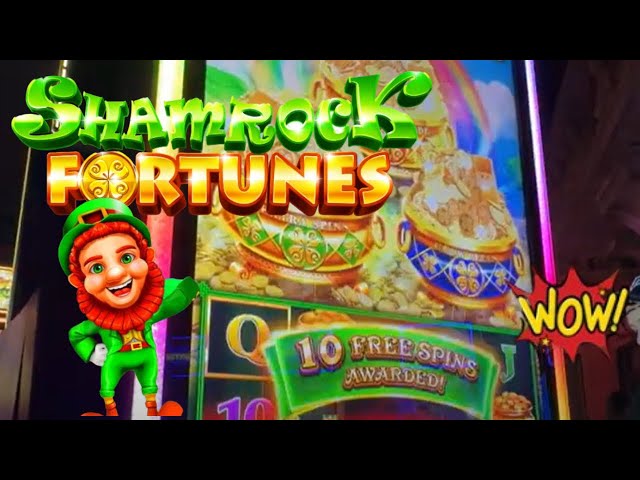 HITTING THE BONUS ON SHAMROCK FORTUNES SLOT!