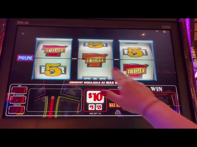 I Just Can’t Get Enough of 3 Reel Slots in Las Vegas! Casino Jackpots!