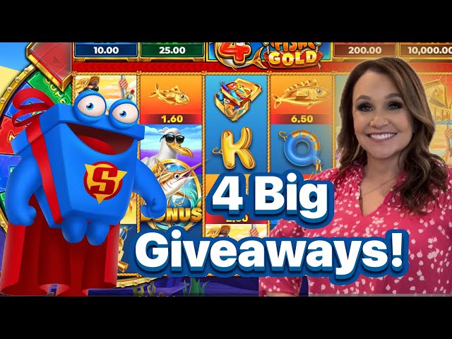 I’m Fired UP FOUR GIVEAWAYS & Big Wins with Real Prize!