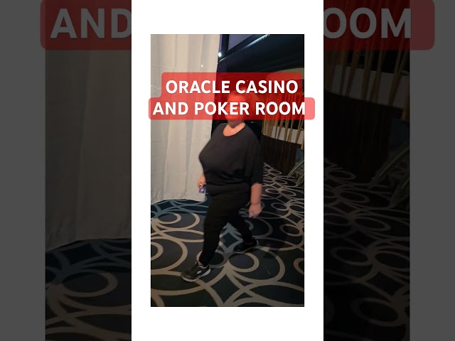 Inside the ORACLE Casino: The Future of Poker #shorts #poker