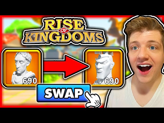 Legendary Commander SWAP is CONFIRMED Coming SOON to Rise of Kingdoms