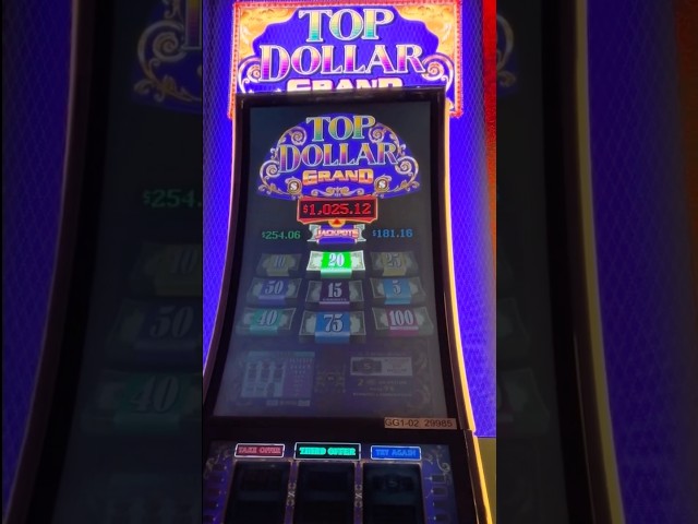 MAX BET TOP DOLLAR GRAND SLOT MACHINES – I CAN’T BELIEVE THIS HAPPENED