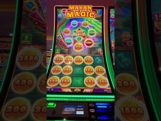 MAX BET WIN on the Mayan Magic Slot Machine!