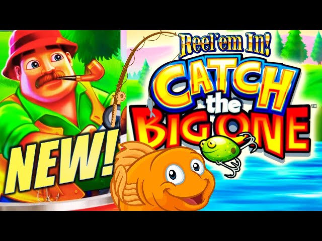 NEW! REEL ‘EM IN! CATCH THE BIG ONE! 3-REEL MECHANICAL Slot Machine (Light & Wonder)