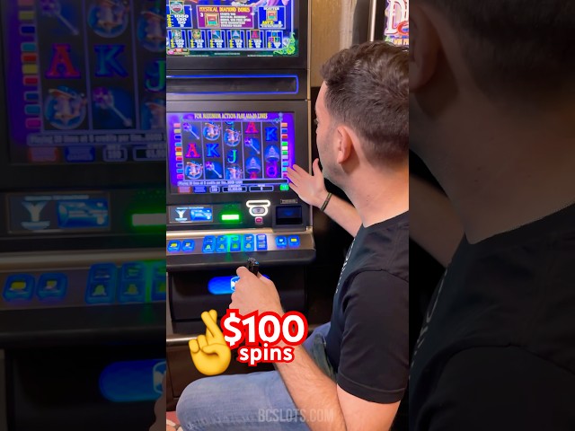 Spinning $100 at a time