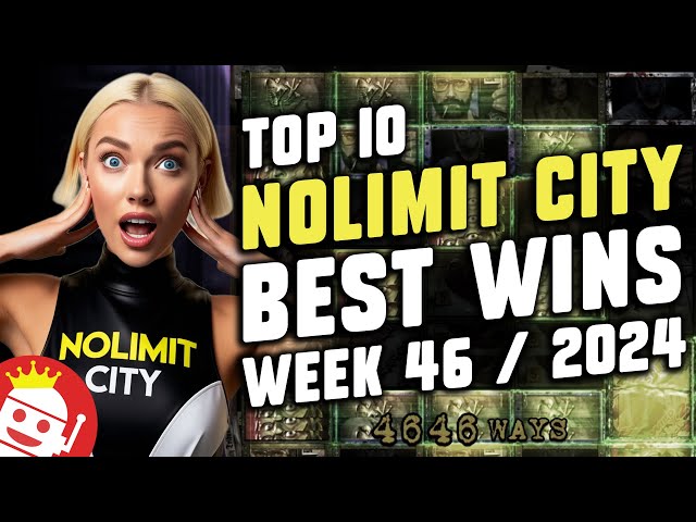 TOP 10 NOLIMIT CITY BIGGEST WINS OF WEEK #46 – 2024