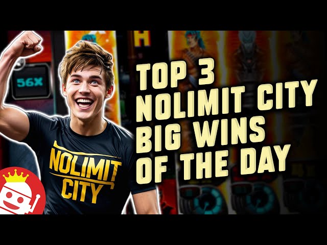 TOP 3 NOLIMIT CITY BIG WINS OF THE DAY | NON BONUS BUY!