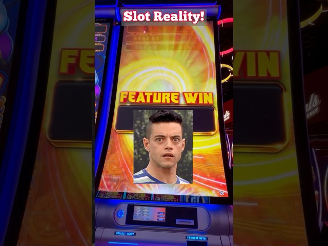 The REALITY of Playing Slot Machines! #shorts #slots #fail