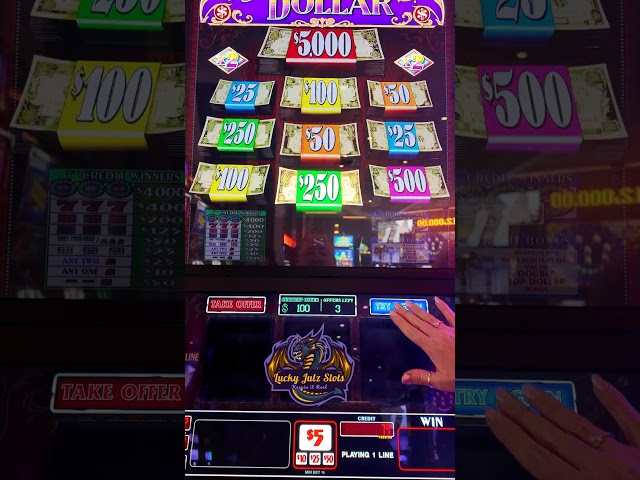 Top Dollar WIN You Won’t Believe! #slot #wendover #casino