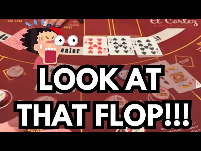 ULTIMATE TEXAS HOLD ‘EM in LAS VEGAS! LOOK AT THAT FLOP!!! OMG!!!