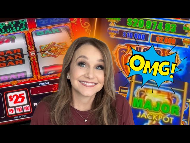 Unbelievable! Our BIGGGEST Jackpot On Lightning Dollar Link Slot In Vegas!