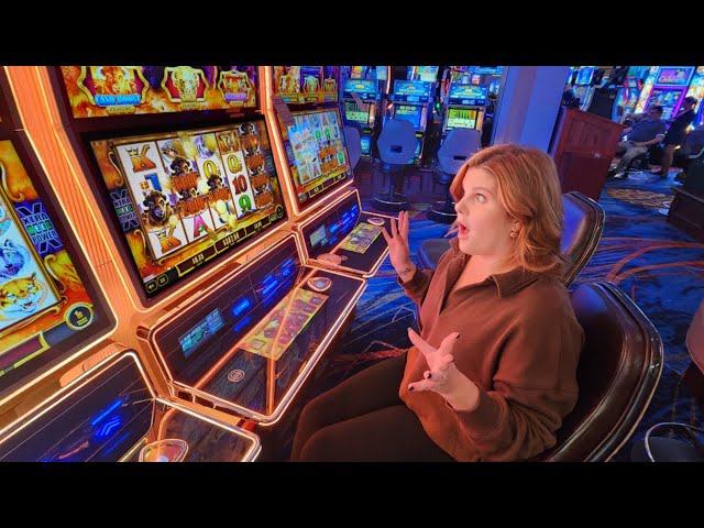 We Hit BIG on the New Buffalo Gold Cash Slot Machine in Las Vegas!