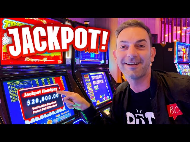 When I’m Not Playing Slots, I WIN a $20k Video Poker JACKPOT!