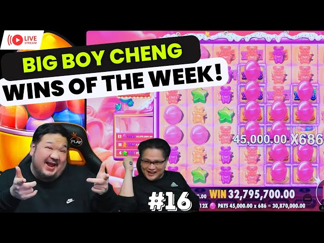 BIG BOY CHENG BIGGEST CASINO SLOT WINS OF THE WEEK#16 I#slot #pragmatic #bigboycheng #maxwin #bigwin