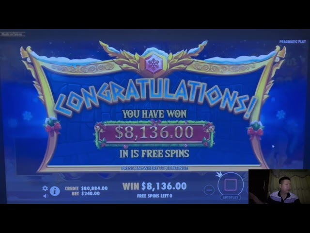 Bet $120 Win $42,000 on a slot machine