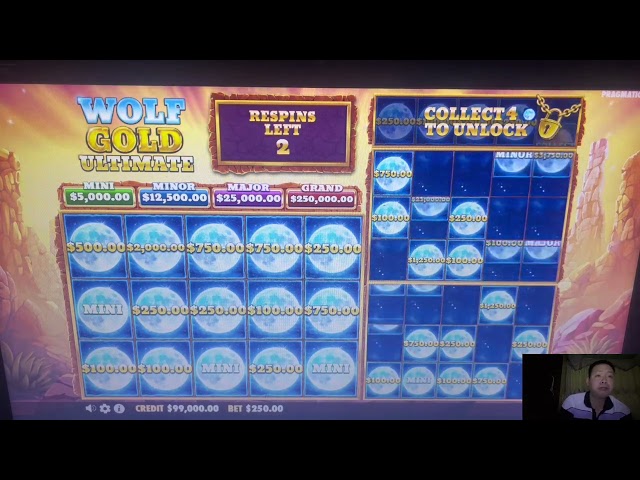 Bet $250 On A Slot Machine and Big Win $32,000