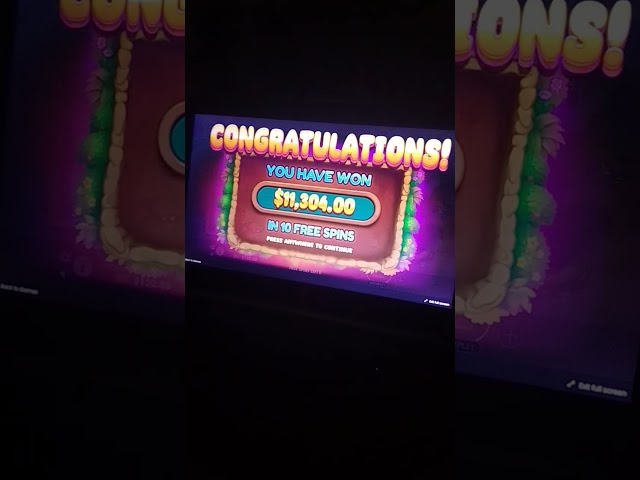 Big win $11,000