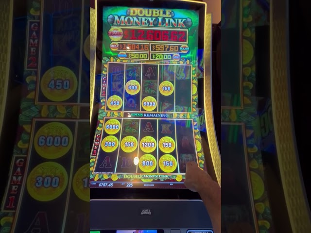 Can I DOUBLE MY FUN on a Double Money Link Slot!