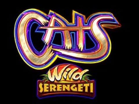 Cats Wild Serengeti Slot Machine!