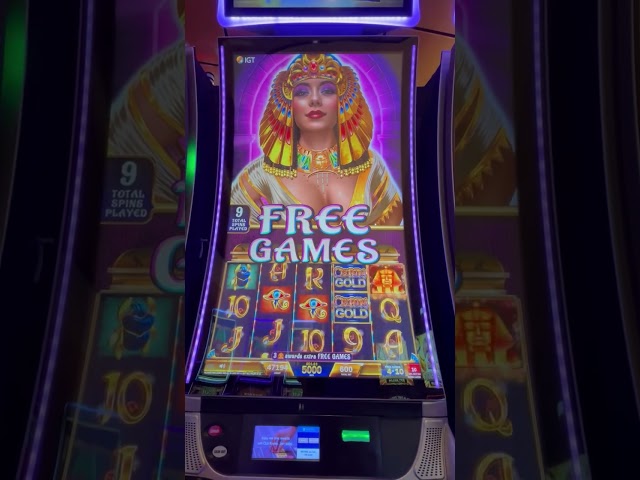 Cleopatra Gold Slot Machine Max Bet FREE SPINS!