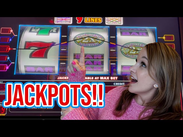 High Limit Double Diamond Slot & Big Bets on Buffalo Triple Power! JACKPOTS!!!