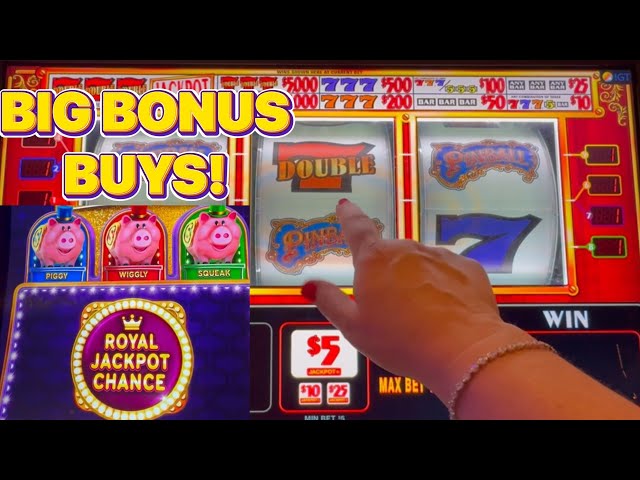 High Limit Pinball and We Purchased $500 Bonuses at the Casino!