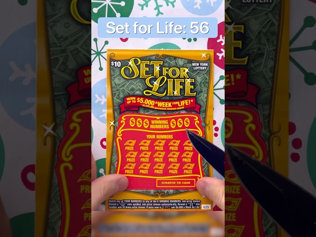 Hunting for $5,000 a Week for LIFE #newyorklottery #scratchofftickets #setforlife #shorts #scratcher