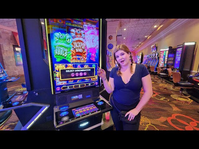 I Found the NEW Super Burst Bouncing Lions Slot in Las Vegas!