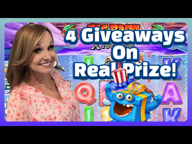 Join Me to Win FOUR GIVEAWAYS with Real Prize!