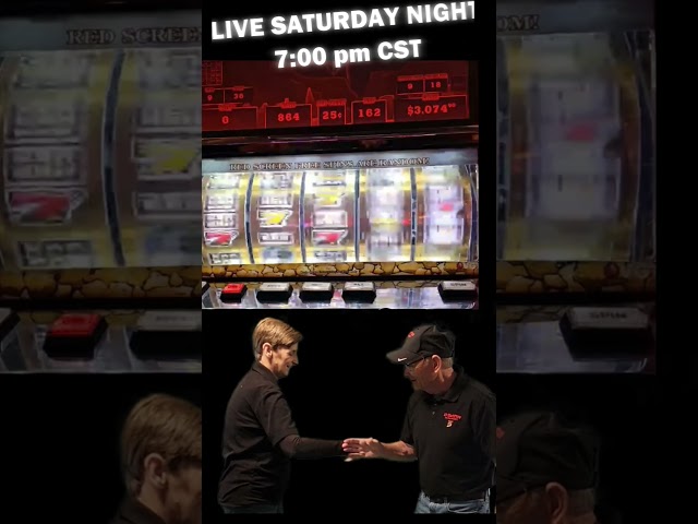 LIVE intro Saturday 7:00pm #slotsmachine