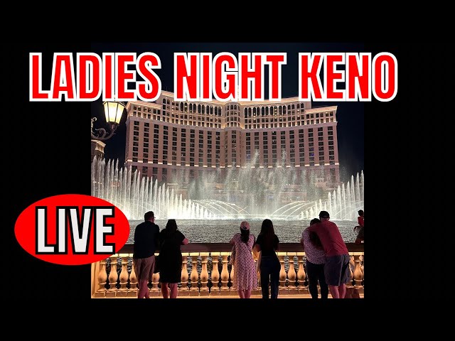 Ladies Night Keno and Patio Chat – in Las Vegas LIVE Stream – Casino Action GLOWMAN STYLE