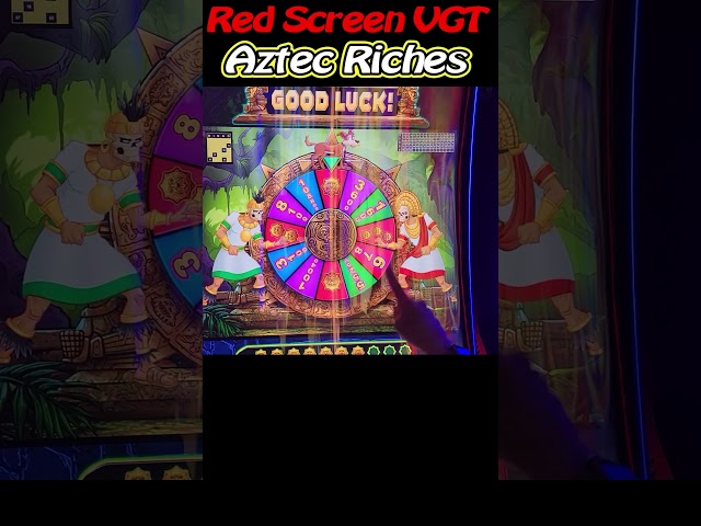 Max Bet Wheel Bonus!!! red screen VGT * #slots