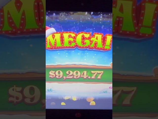 Max win on a slot machine Santa’s Xmas Rush #slot #slotsensation #casino #arcademachine #jackpot