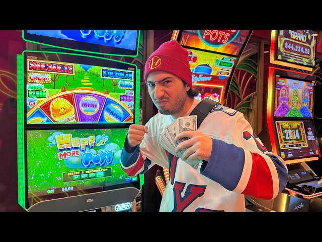 My RECORD SHATTERING Win On Huff N’ Puff Slots!