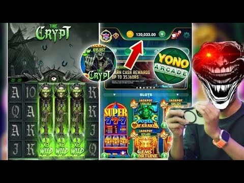 New Yono Games, THE CRYPT | INSANE WIN!!! MAX stage on The Crypt Bonus Gameplay | #yonogames