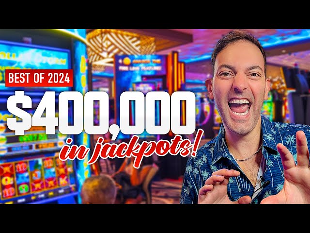 Over $400,000 in Jackpots Biggest Wins of 2024, Part 1