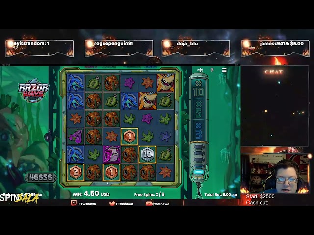 Razor Ways MASSIVE win! Biggest hit ever on this slot