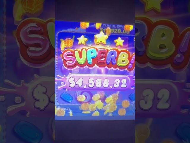 Sweet Bonanza 100 – winning $11,928 on a slot machine