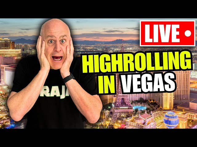 THE ULTIMATE HIGH LIMIT SLOT EXPERIENCE LIVE IN LAS VEGAS!!!