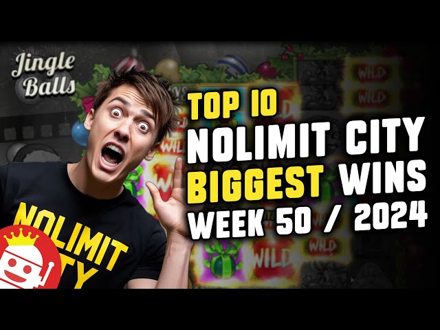 TOP 10 NOLIMIT CITY COMMUNITY BIGGEST WINS OF WEEK #50 – 2024