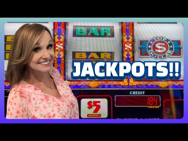 Top Dollar Grand & More Las Vegas Casino Slot Jackpots!