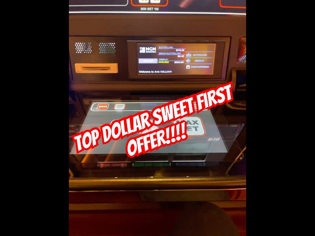 Top Dollar high limit Nice first offer #slots #handpayjackpot #casino